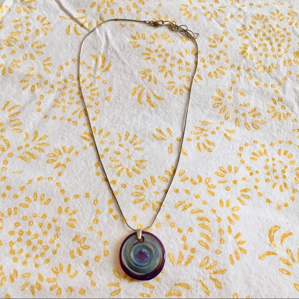 Purple/blue necklace